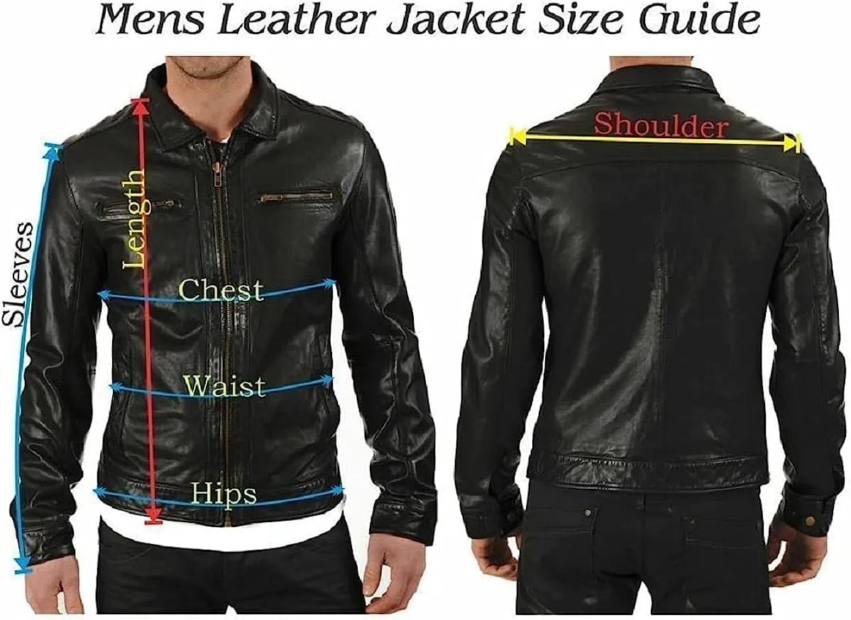 Mens Concert Rockstar XO Black Baseball Bomber Varsity Letterman Leather Jacket