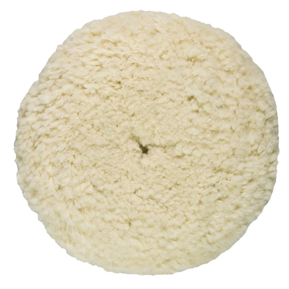 Presta Rotary Wool Buffing Pad - White Heavy Cut [810176]