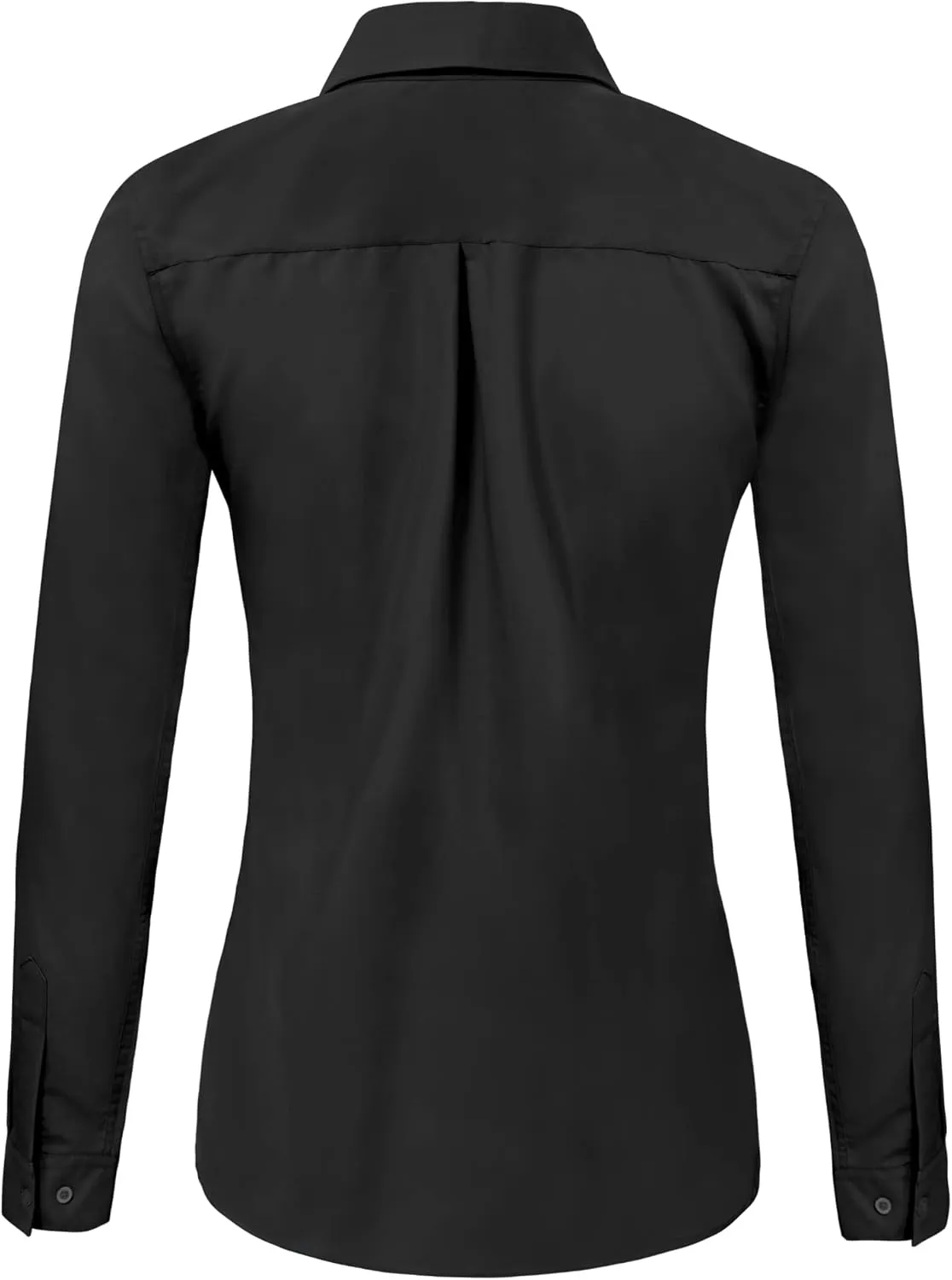 Ruisin Super Soft Wrinkle Free Button Down Shirts for Women Solid Long Sleeve Striped Formal Work Dress Blouses Tops