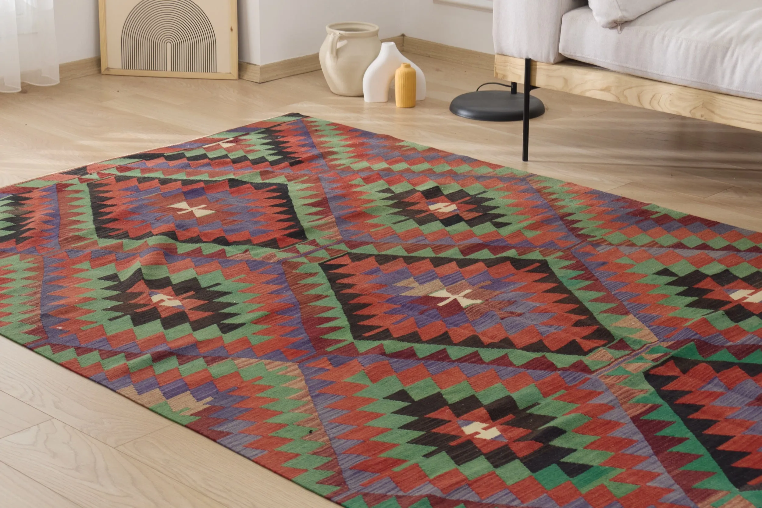 Tatiana - Vintage Turkish Kilim Rug